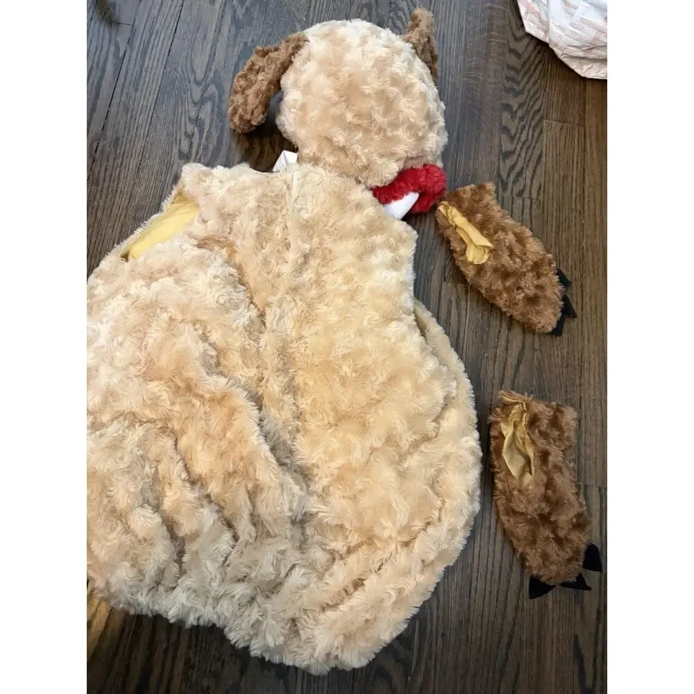 Under wraps Toddler Puppy Halloween Costume, Brown Dog XL /Sz 4T NEW
